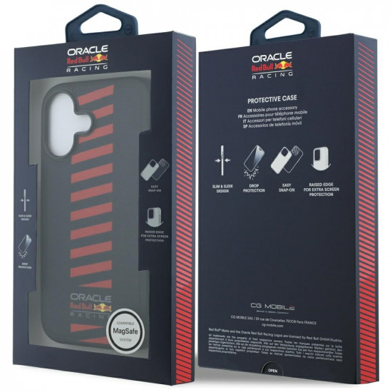 Case Red Bull Meshed Powerbar MagSafe for iPhone 17 Pro Max navy