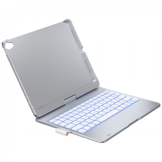 Case Typecase Flexbook Touch with keyboard for iPad Air 11" 2024/2025 silver Case Typecase Flexbook Touch with keyboard for iPad Air 11" 2024/2025 silver