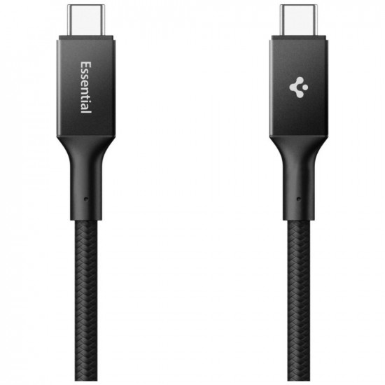 Spigen EB24015CC Essential USB-C Cable 240W 1.5m Black Spigen EB24015CC Essential USB-C Cable 240W 1.5m Black