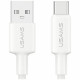 USAMS U90 cable 3A USB-A to USB-C white