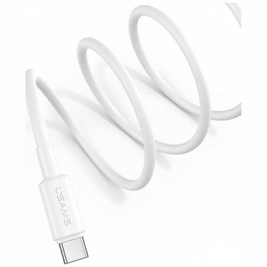 USAMS U90 cable 3A USB-A to USB-C white