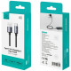 USAMS U91 18W USB-C to USB-A 1m tarnish cable