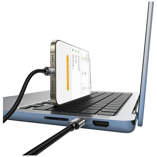 Cable USAMS U91 60W USB-C to USB-C 1m tarnish