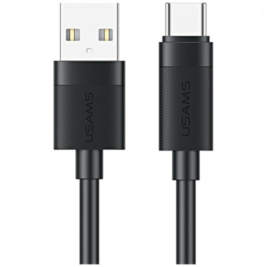 Cable USAMS U94 18W USB-C to USB-A 1m black Cable USAMS U94 18W USB-C to USB-A 1m black
