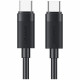 Cable USAMS U94 60W USB-C to USB-C 1m black