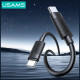 Cable USAMS U94 60W USB-C to USB-C 1m black