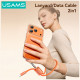 Cable USAMS U97 60W USB-C to USB-C handstrap 30cm tarnish