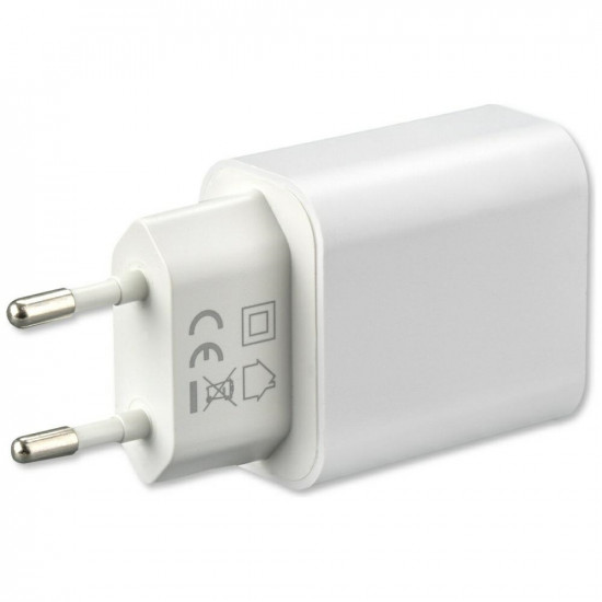 4smarts VoltPlug 20W PD USB-C wall charger with USB-C to Lightning cable white 4smarts VoltPlug 20W PD USB-C wall charger with USB-C to Lightning cable white