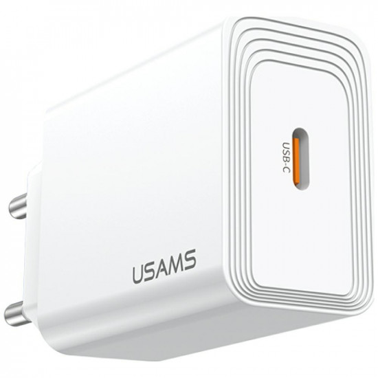 Wall charger USAMS T69 20W USB-C white