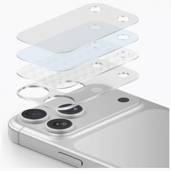 UNIQ Optix Aeroshield Camera Module Protector for iPhone 17 Pro transparent