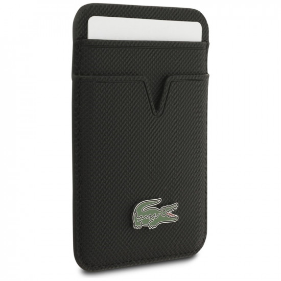 Lacoste Petit Pique MagSafe Wallet Black