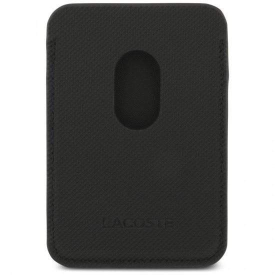 Lacoste Petit Pique MagSafe Wallet Black