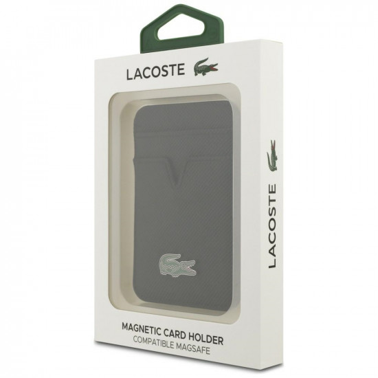 Lacoste Petit Pique MagSafe Wallet Black