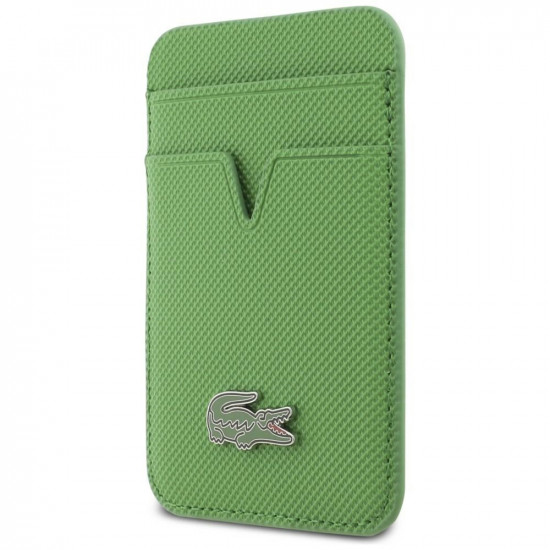 Lacoste Petit Pique MagSafe Wallet Green