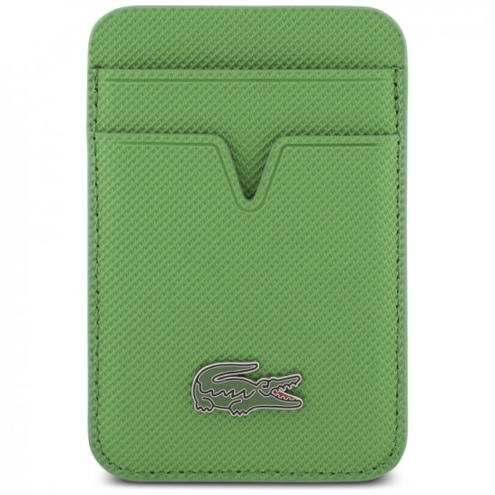Lacoste Petit Pique MagSafe Wallet Green