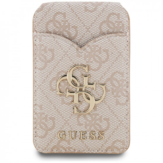 Guess 4G Stand &amp; Mirror Magsafe Pink Wallet with Mirror