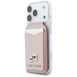 Karl Lagerfeld Stand Mirror MagSafe Wallet Pink Karl Lagerfeld Stand Mirror MagSafe Wallet Pink