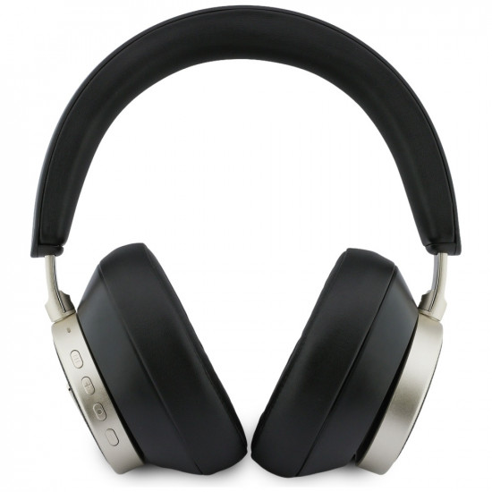 Headphones Guess 4G Triangle Logo Bluetooth ENC black
