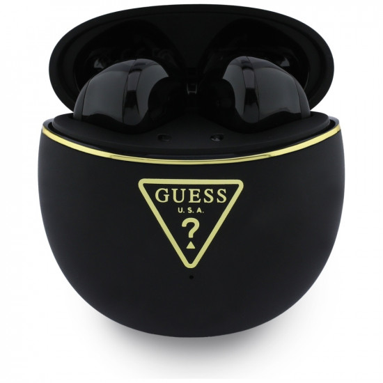 TWS Earphones Guess Gold Line Triangle black