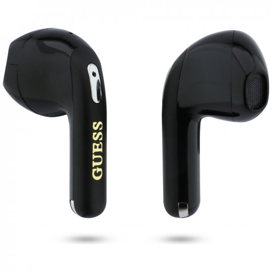 TWS Earphones Guess Gold Line Triangle black