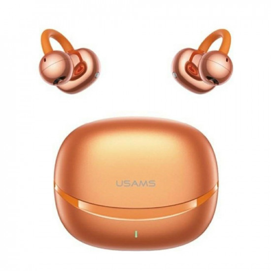 Headphones TWS USAMS R03 Echo Clip-on Bluetooth 6.0 wireless orange Headphones TWS USAMS R03 Echo Clip-on Bluetooth 6.0 wireless orange