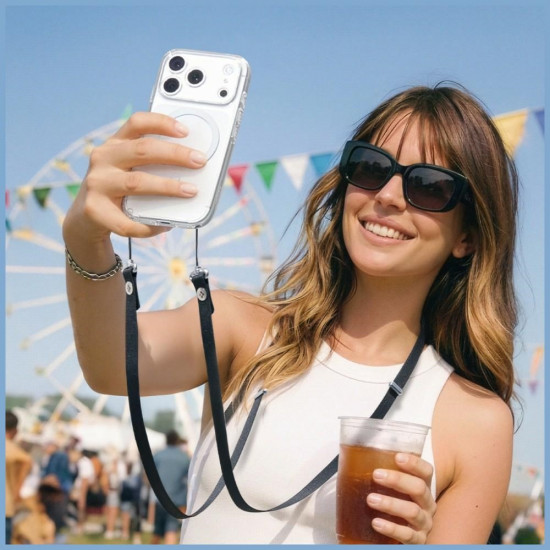 Spigen DA30L Lanyard Universal Crossbody Lanyard Black