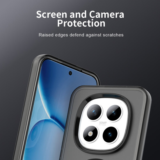 Techsuit CandyCase MagSafe Xiaomi Redmi Note 15 Pro+ 5G / Poco M8 Pro 5G Black