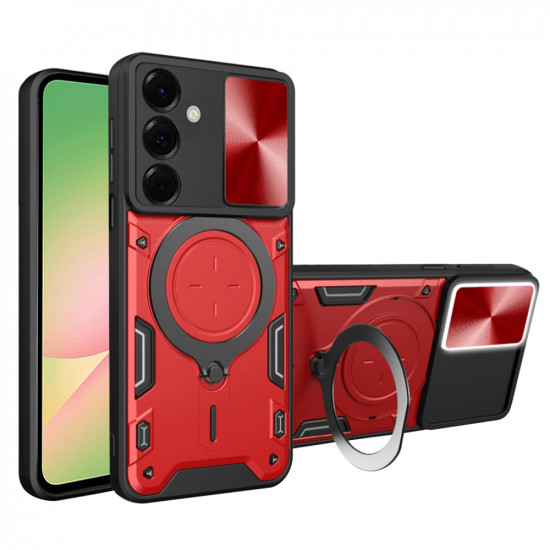 Techsuit CamGuard Pro Samsung Galaxy A57 5G Red