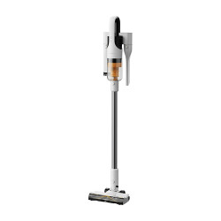 Deerma Cordless Vacuum Cleaner (T10W) 20000Pa, 265W, 6x2200mAh, Digital Motor, 2Mode, Green Searchlight, HEPA H13 White