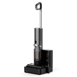 Deerma Cordless Vacuum Cleaner (VX900W) Dry & Wet Cleaning, 16000Pa, 4000mAh, 230W, Base with Additional Water Tank Black Deerma Cordless Vacuum Cleaner (VX900W) Dry & Wet Cleaning, 16000Pa, 4000mAh, 230W, Base with Additional Water Tank Black