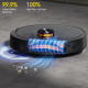 Deerma Robot Vacuum Cleaner (S30) Dry & Wet Cleaning, 13000Pa, Auto unloading Station, LDS Mapping, 400W, 2600mAh Black