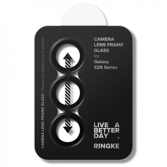 Ringke Camera Lens Frame Glass (2 pack) Samsung Galaxy S26 / S26 Plus Black