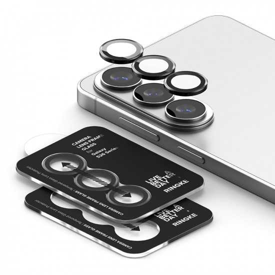 Ringke Camera Lens Frame Glass (2 pack) Samsung Galaxy S26 / S26 Plus Black