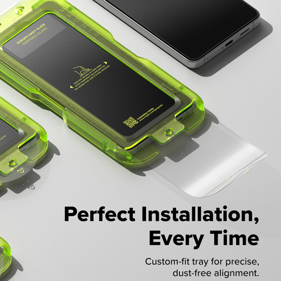 Ringke Easy Slide Tempered Glass (2 pack) Samsung Galaxy S26 Clear