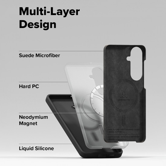 Ringke Silicone MagSafe Samsung Galaxy S26 Plus Black