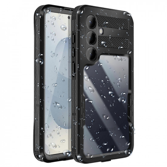 ShellBox Waterproof IP68 Case Samsung Galaxy S26 Black ShellBox Waterproof IP68 Case Samsung Galaxy S26 Black