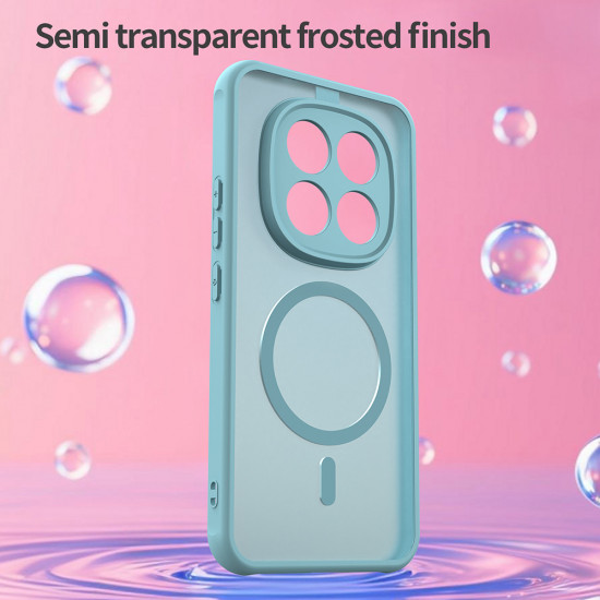 Techsuit HaloFrost II MagSafe Xiaomi Redmi Note 15 Pro+ 5G / Poco M8 Pro 5G Mint Green Techsuit HaloFrost II MagSafe Xiaomi Redmi Note 15 Pro+ 5G / Poco M8 Pro 5G Mint Green