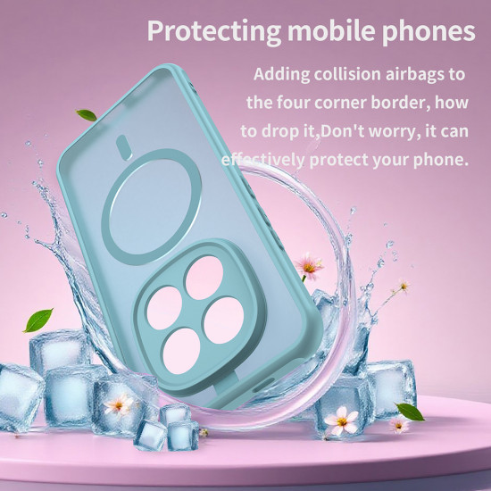 Techsuit HaloFrost II MagSafe Xiaomi Redmi Note 15 Pro+ 5G / Poco M8 Pro 5G Mint Green Techsuit HaloFrost II MagSafe Xiaomi Redmi Note 15 Pro+ 5G / Poco M8 Pro 5G Mint Green