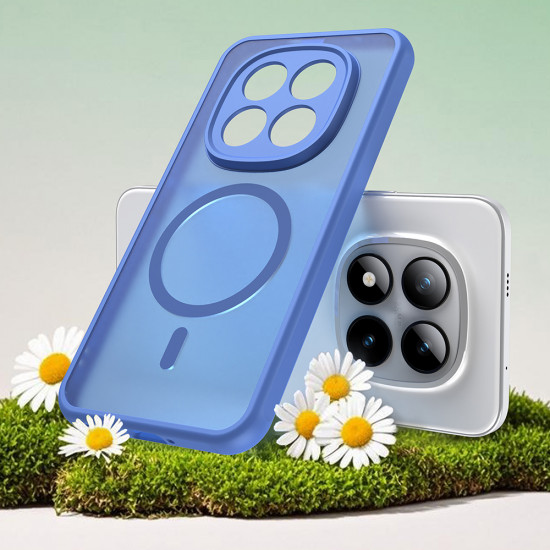 Techsuit HaloFrost II MagSafe Xiaomi Redmi Note 15 Pro+ 5G / Poco M8 Pro 5G Sky Blue