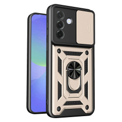 Techsuit CamShield Series Samsung Galaxy A37 5G Gold