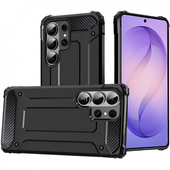 Techsuit Hybrid Armor Samsung Galaxy S26 Ultra Black