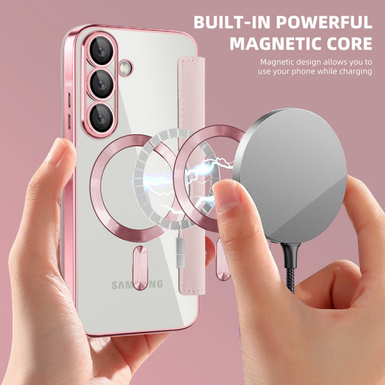 Techsuit SmartMag Book Case Samsung Galaxy A37 5G Pink