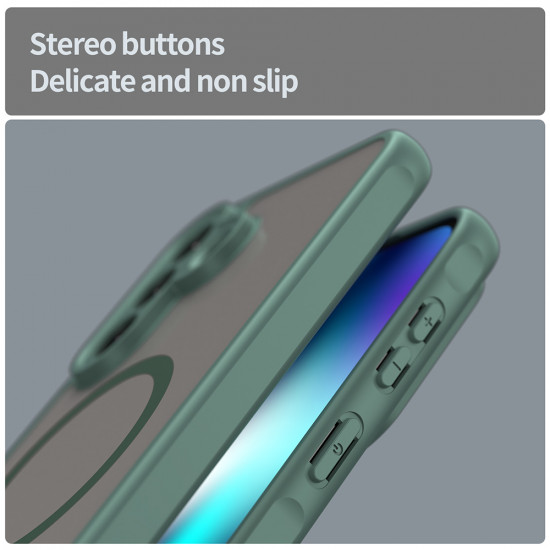 Techsuit HaloFrost II MagSafe Samsung Galaxy A37 5G Green