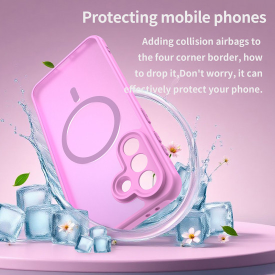 Techsuit HaloFrost II MagSafe Samsung Galaxy A37 5G Pink