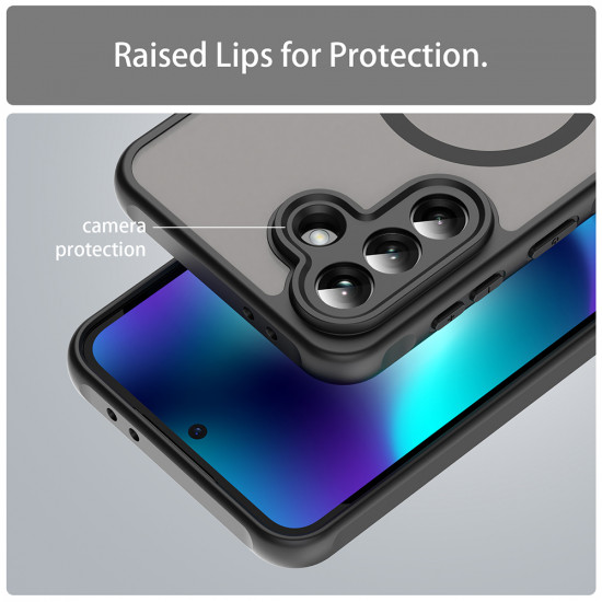 Techsuit HaloFrost II MagSafe Samsung Galaxy A37 5G Black