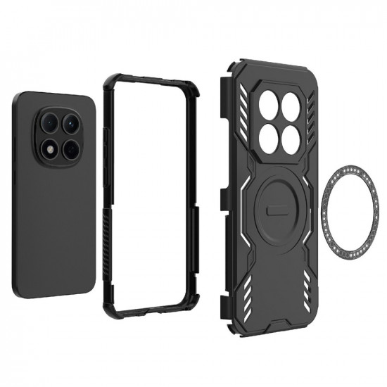 Techsuit ArmorMag Case Xiaomi Redmi Note 15 Pro 4G Black