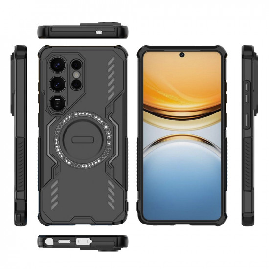 Techsuit ArmorMag Case Samsung Galaxy S26 Ultra Black Techsuit ArmorMag Case Samsung Galaxy S26 Ultra Black