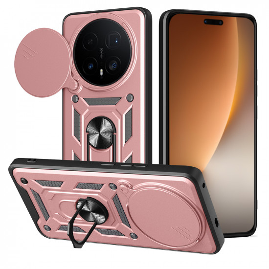 Techsuit CamShield Series Honor Magic8 Pro Rose Gold Techsuit CamShield Series Honor Magic8 Pro Rose Gold