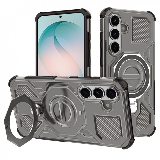 Techsuit Carbon Shield PRO Samsung Galaxy S26 Plus Smoke Black Techsuit Carbon Shield PRO Samsung Galaxy S26 Plus Smoke Black