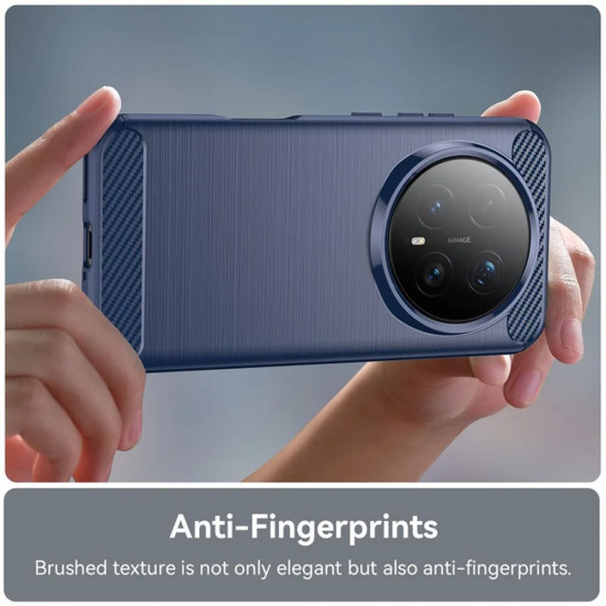 Techsuit Carbon Silicone Honor Magic8 Pro Blue